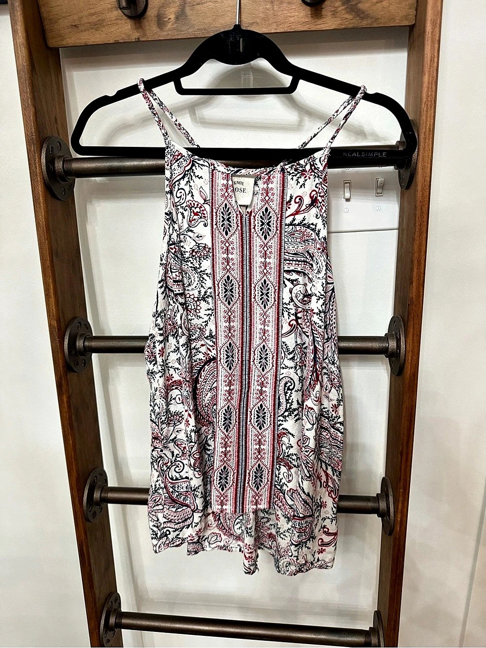 Knox Rose Paisley top